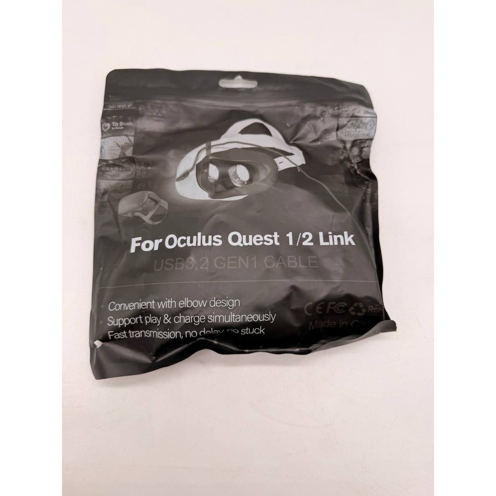 Oculus Quest 1/2 Link Cable 5m (16ft) USB 3.2 GEN 1 USB-C To USB-C 5Gbps - Picture 2 of 2